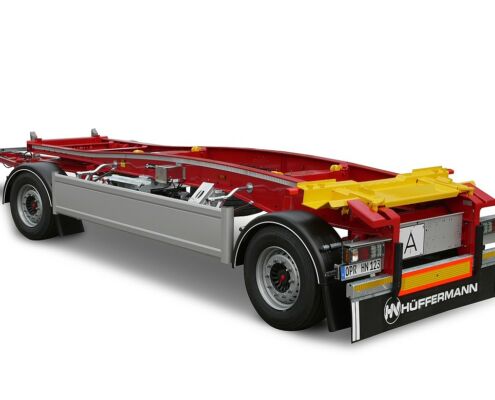 Schlitten-Carrier 2-Achs Drehschemel